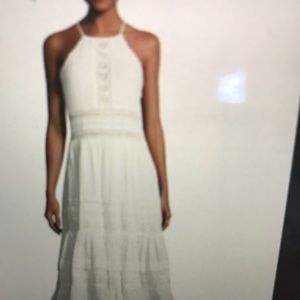 Rebecca Taylor Gauze Midi Dress